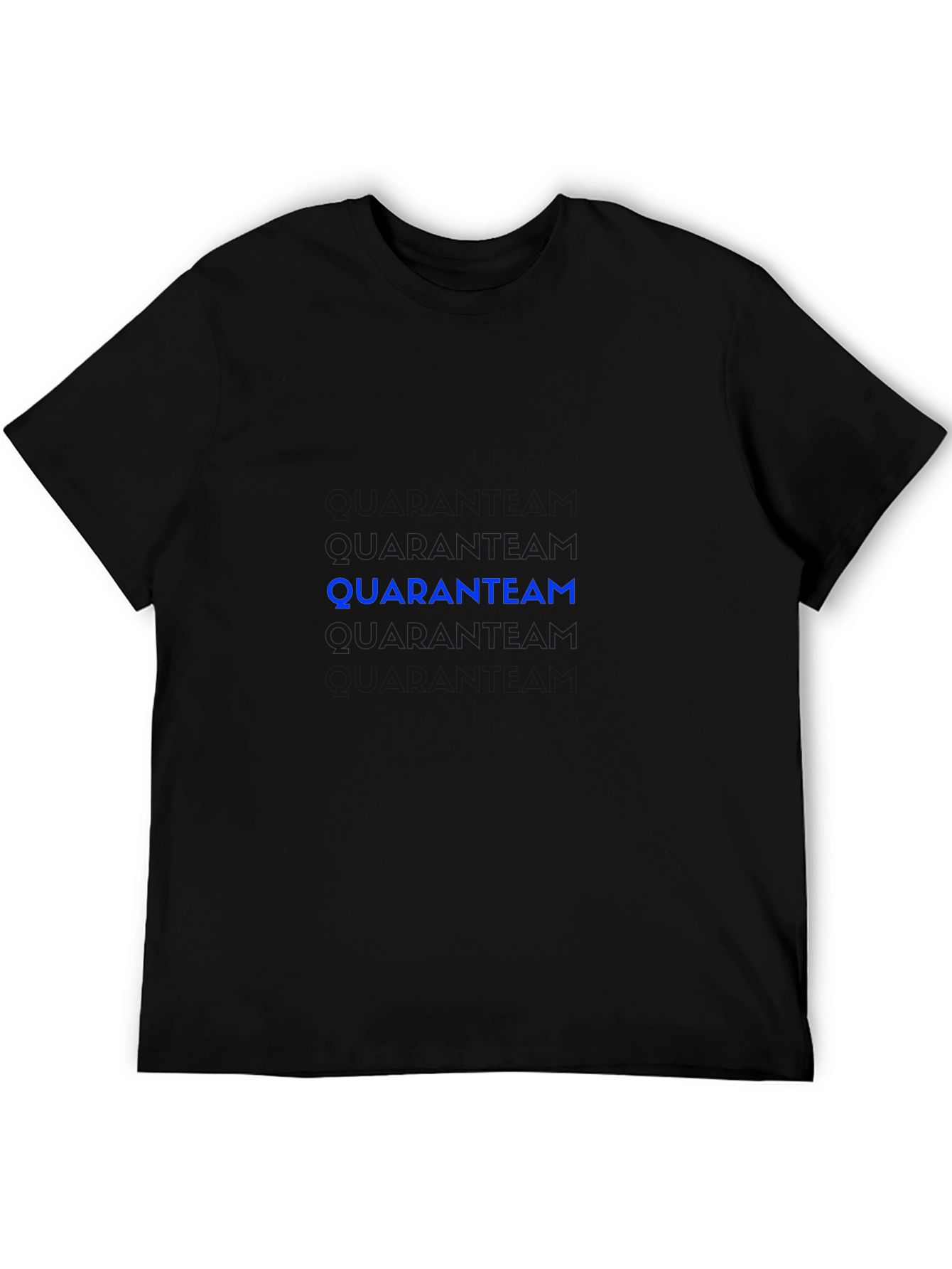 Quaranteam Graphic Black T-Shirt