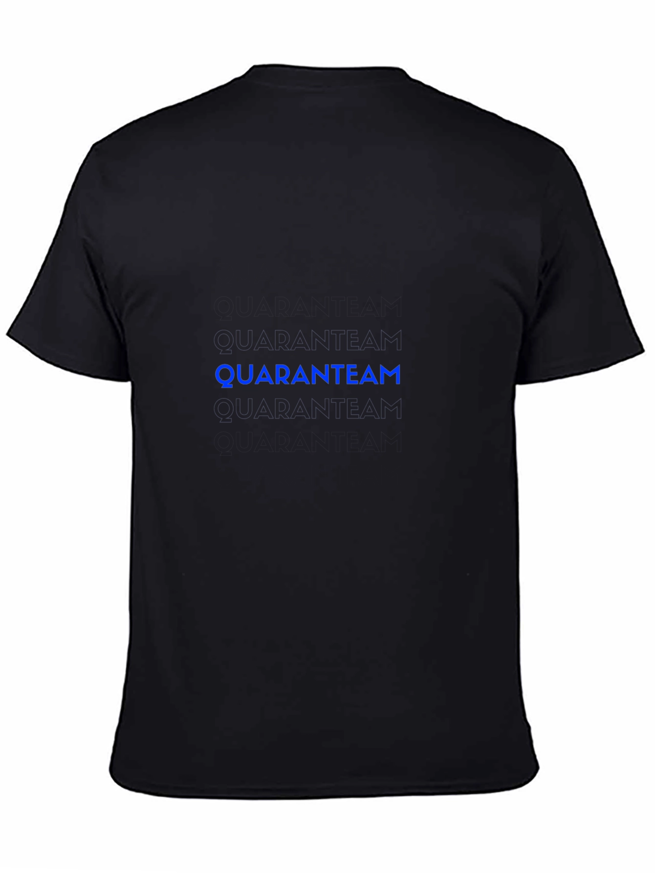 Quaranteam Graphic Black T-Shirt