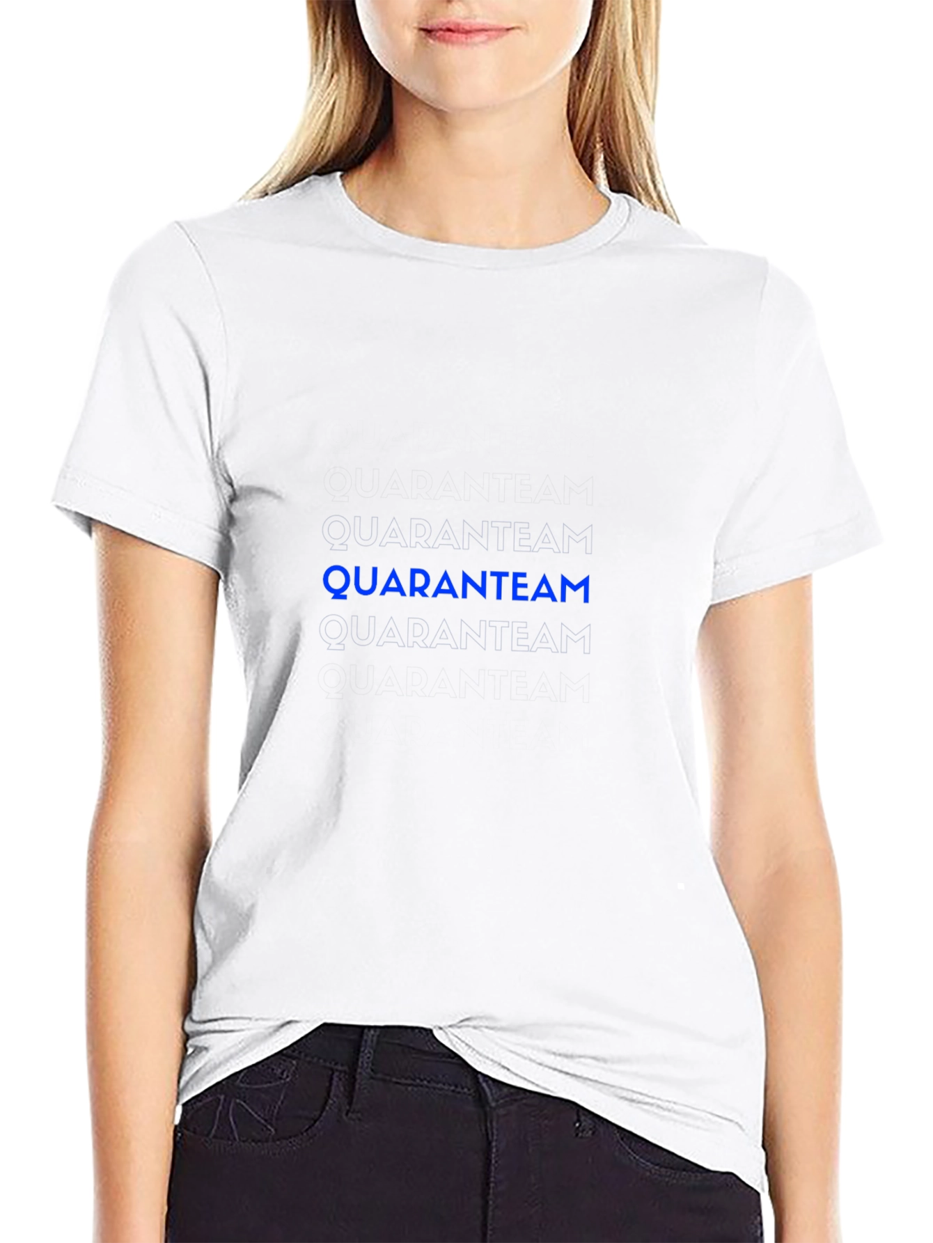 Quaranteam Graphic Black T-Shirt