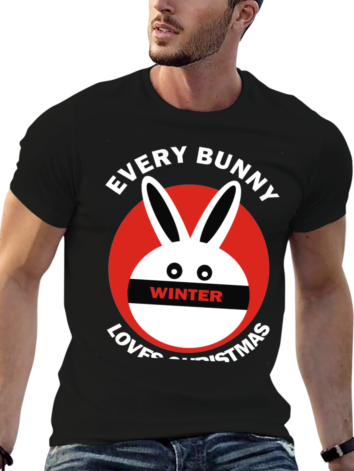 Every Bunny Loves Christmas Winter T-Shirt