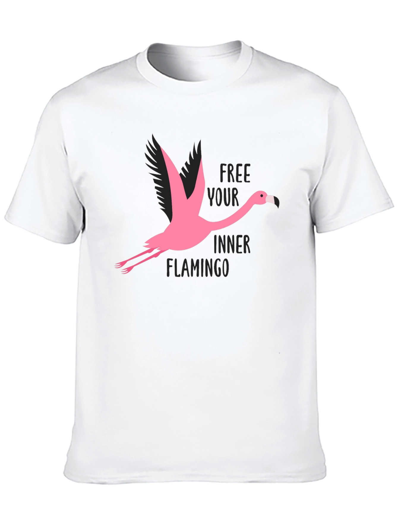Free Your Inner Flamingo Graphic T-Shirt