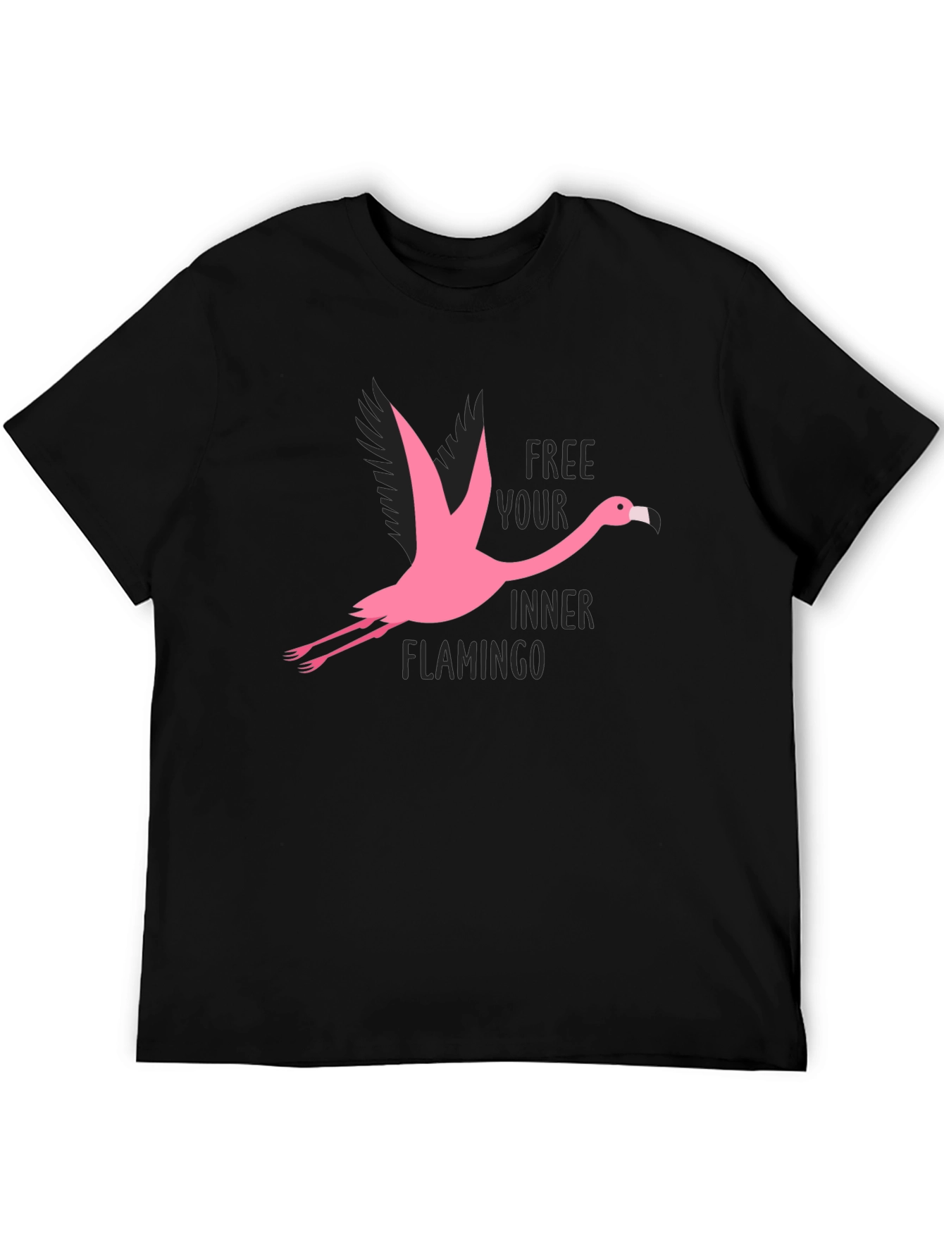 Free Your Inner Flamingo Graphic T-Shirt