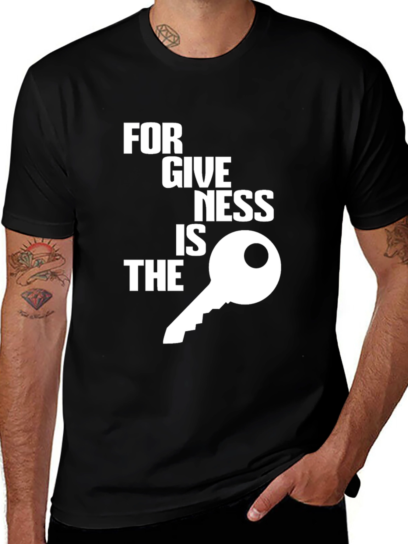 Forgiveness is the Key T-Shirt - Mens