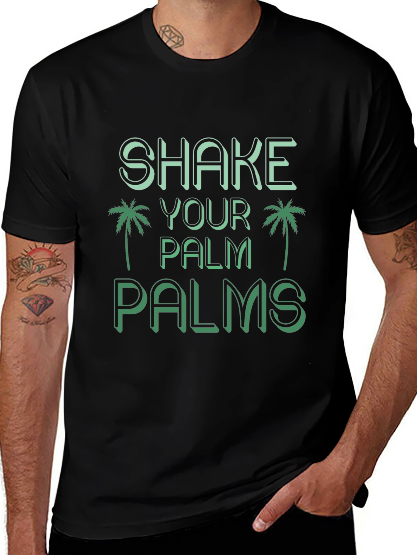 Shake Your Palm Palms Graphic Tee