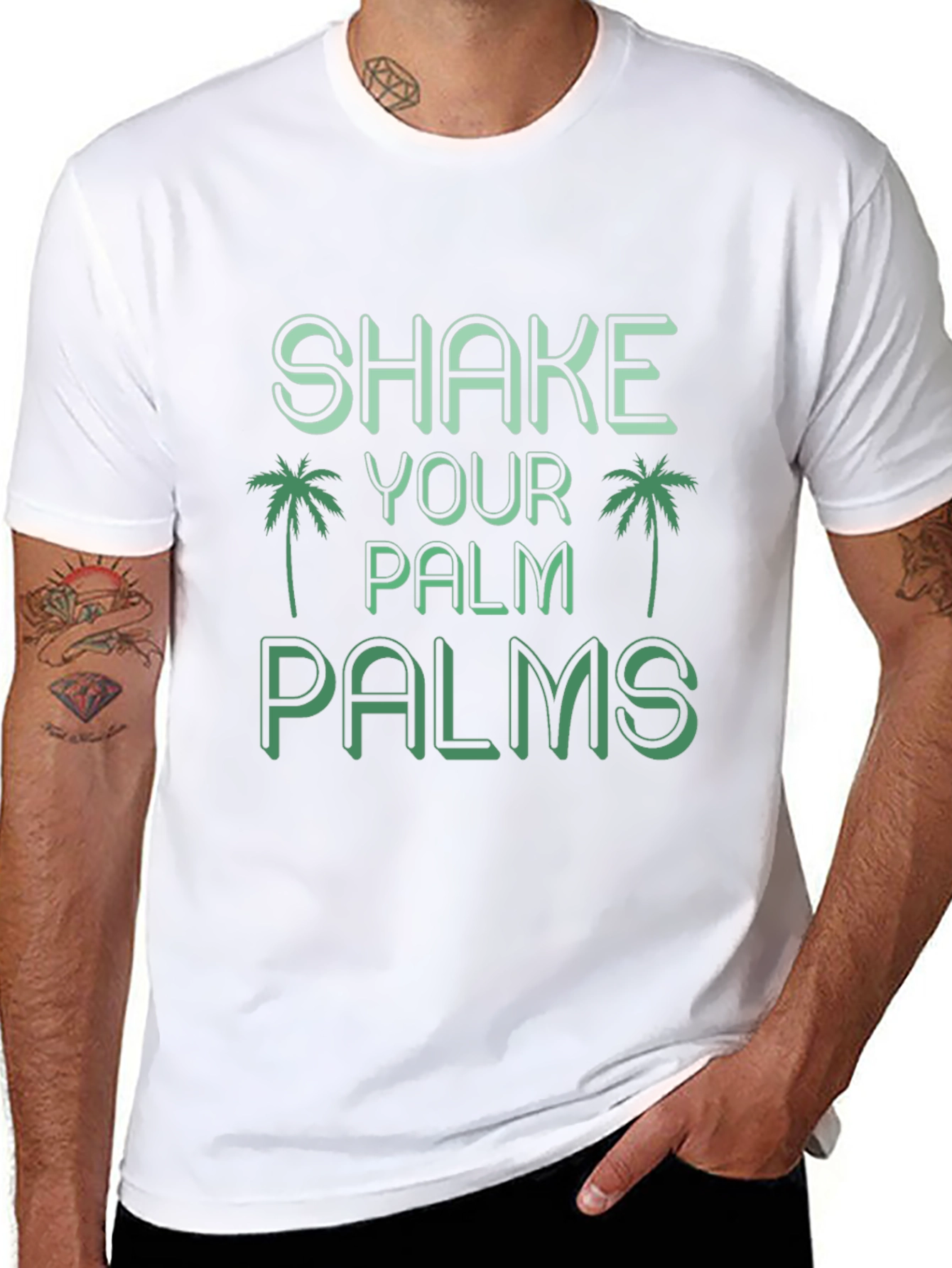 Shake Your Palm Palms Graphic Tee